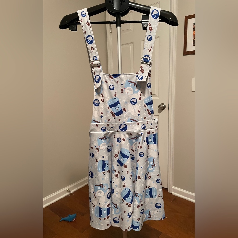 Blackmilk Grumpy Bear Apron Dress Size M